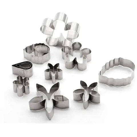 Flower & leaf cutter set -4849