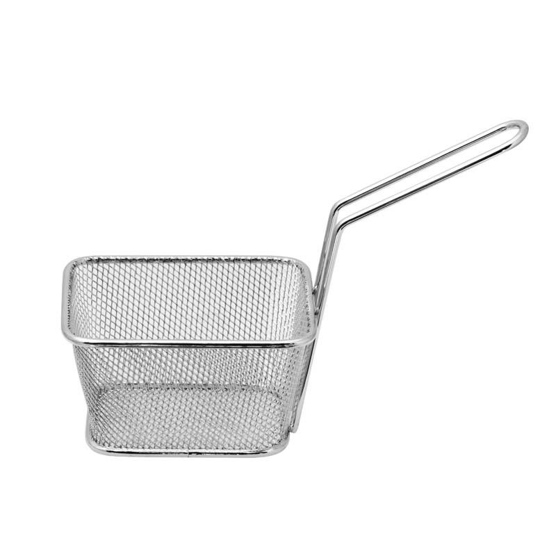 Regent Chrome Chip Basket w/handle -14037