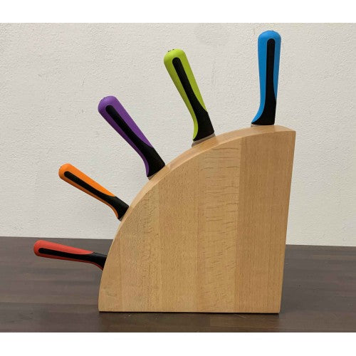 Beech Magnetic Knife Block 250mm - BBMK25