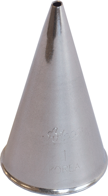 No. 001 Round Nozzle/Tube ø1mm - CulinaryKraft