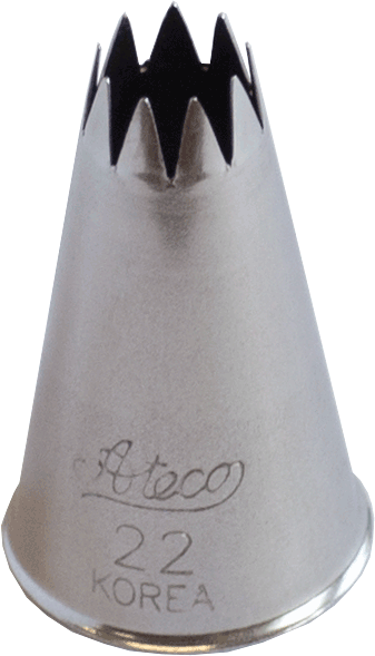 No. 022 Star Nozzle/Tube - CulinaryKraft
