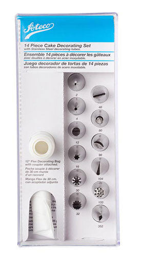 14pcs Deco tube set -333 - CulinaryKraft