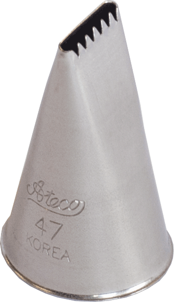 No. 047 Basket Weave Nozzle/Tube - CulinaryKraft