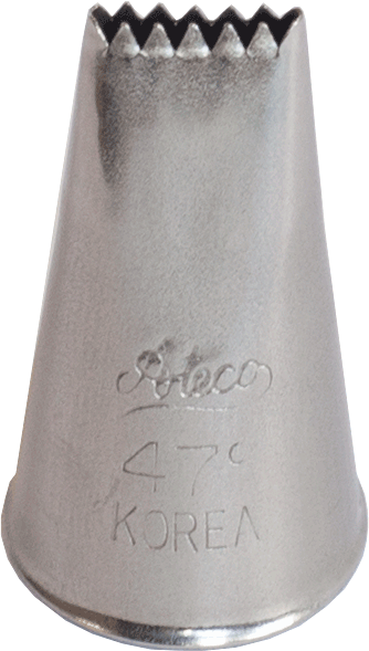 No. 047b Basket Weave Nozzle/Tube - CulinaryKraft