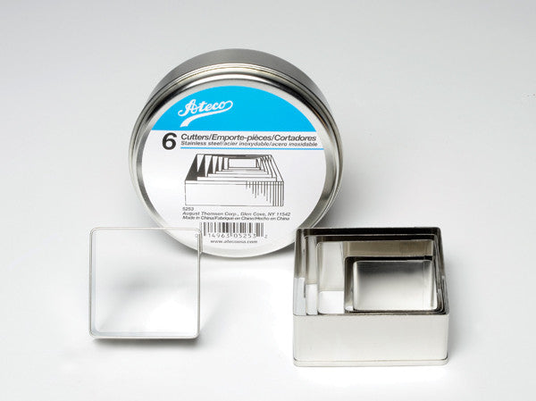 Plain Square cutter set -5253 - CulinaryKraft
