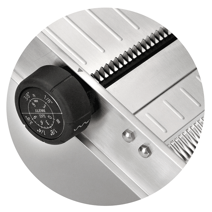 Mandoline Slicer Stainless Steel with Protector -60357 - CulinaryKraft