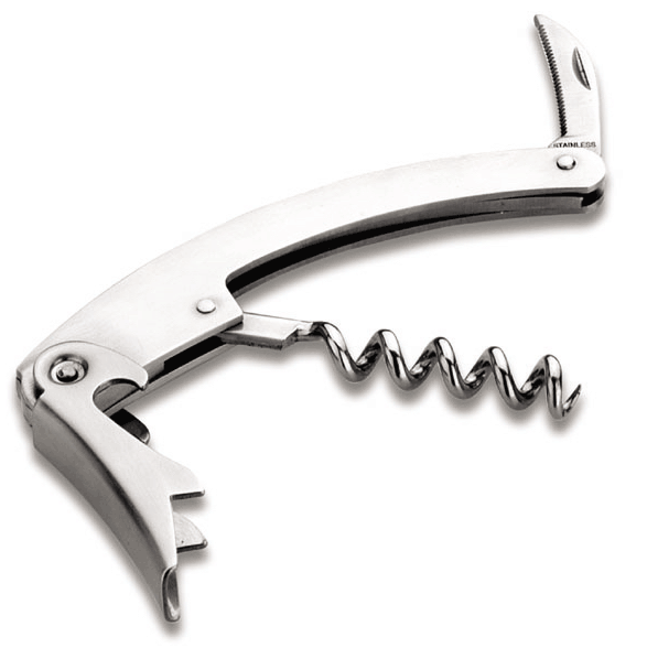 Waiter's Corkscrew with Knife -63018 - CulinaryKraft