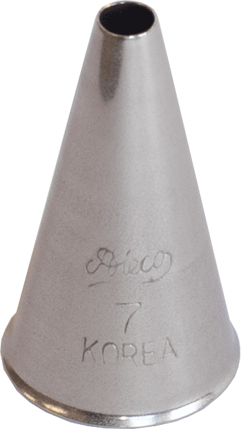 No. 007 Round Nozzle/Tube ø4mm - CulinaryKraft