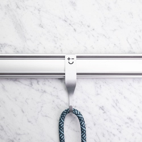 Knife rack Silver single hook -BMSIHCDU-01