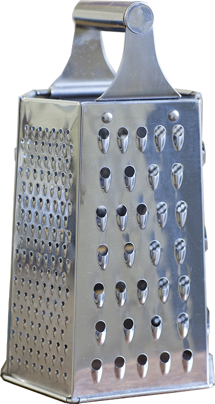 Grater 6 Sided Stainless Steel - GRA6 - CulinaryKraft