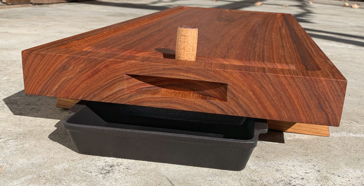 Kiaat Mega Braai Wood Block - DFKBB100