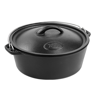 Best Duty Cast Iron Bake Pot #12 114/21 -6005876000196
