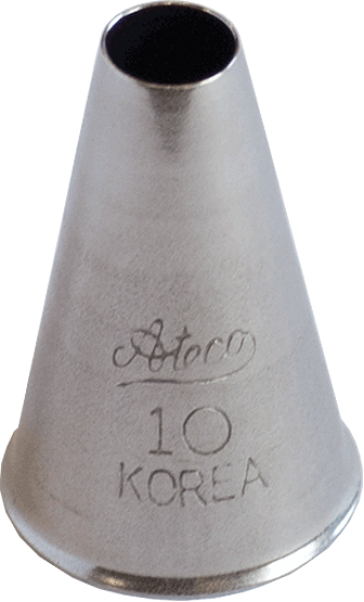No. 010  Round Nozzle/Tube ø6,5mm - CulinaryKraft