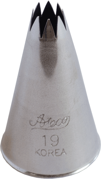 No. 019  Star Nozzle/Tube - CulinaryKraft