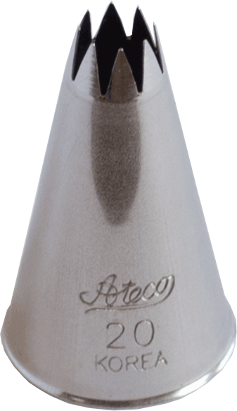 No. 020  Star Nozzle/Tube - CulinaryKraft
