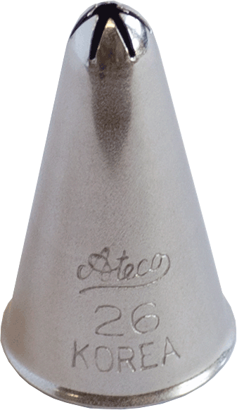 No. 026  Star Nozzle/Tube - CulinaryKraft