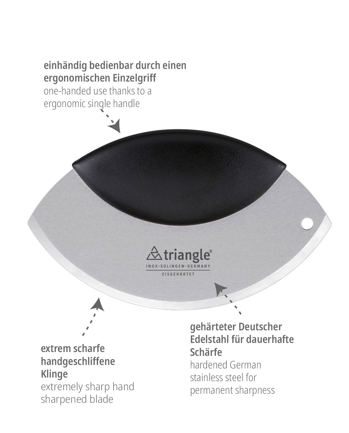 One hand mincing knife -4121517