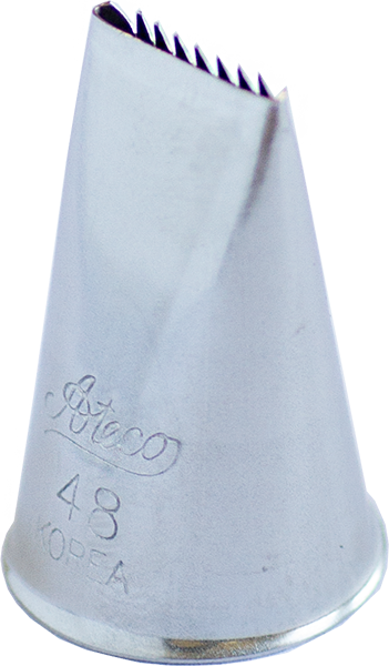 No. 048  Basket Weave Nozzle/Tube - CulinaryKraft