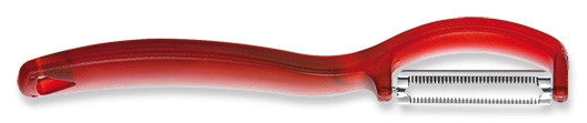 Peeler Red Vertical , serrated blade -500495000 - CulinaryKraft
