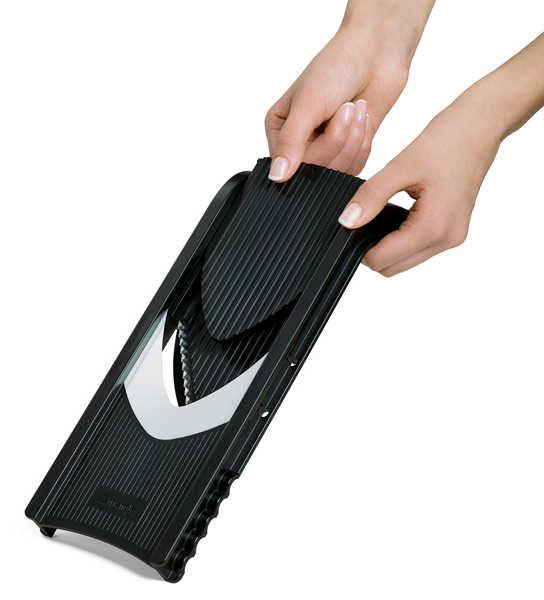 Vegetable slicer with safety holder -501433002 - CulinaryKraft