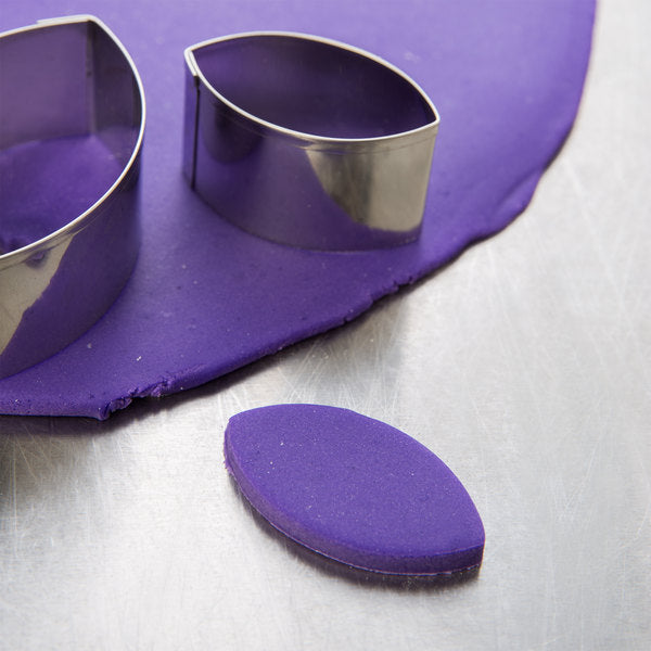 6 Piece Plain Football Cutter Set - 5255