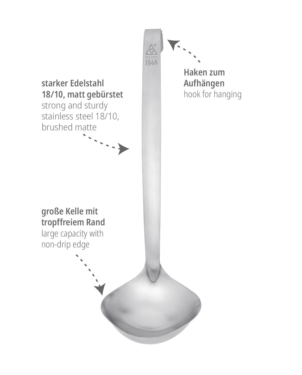 Soup Ladle 1946 -58 700 35 01