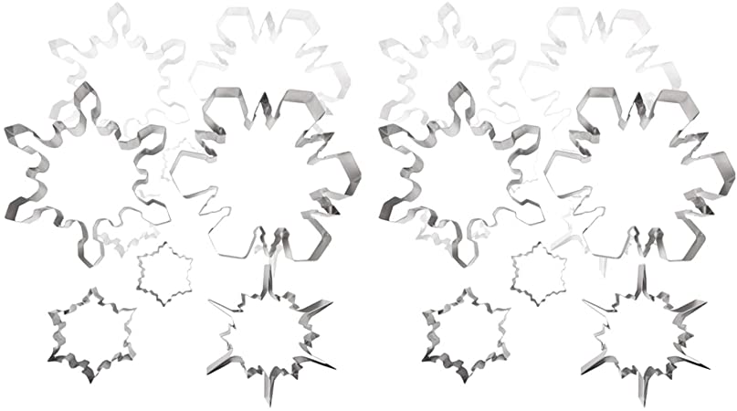 5 Piece Snowflake Cutter Set -4843