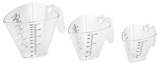 Triangular Measuring Jug Set -67131 - CulinaryKraft