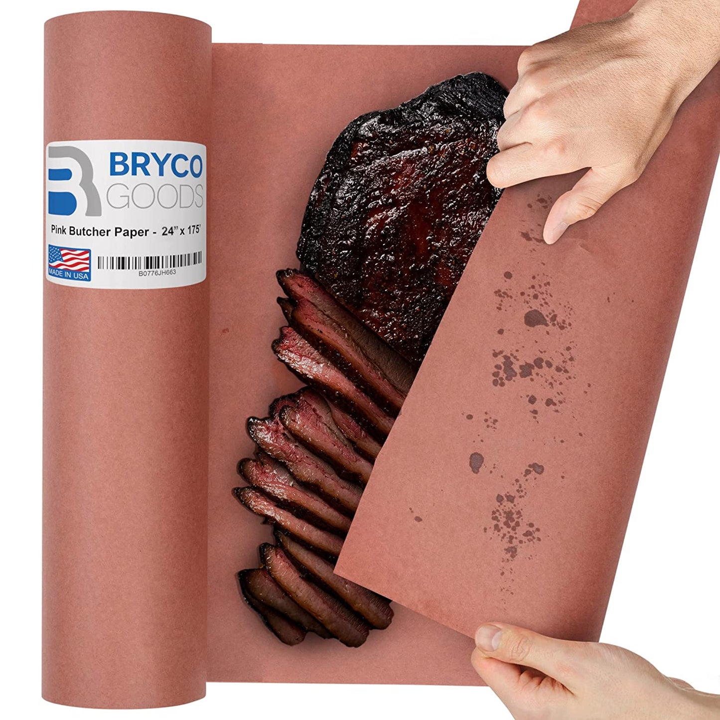 Bryco Pink Butcher Paper-PBP45
