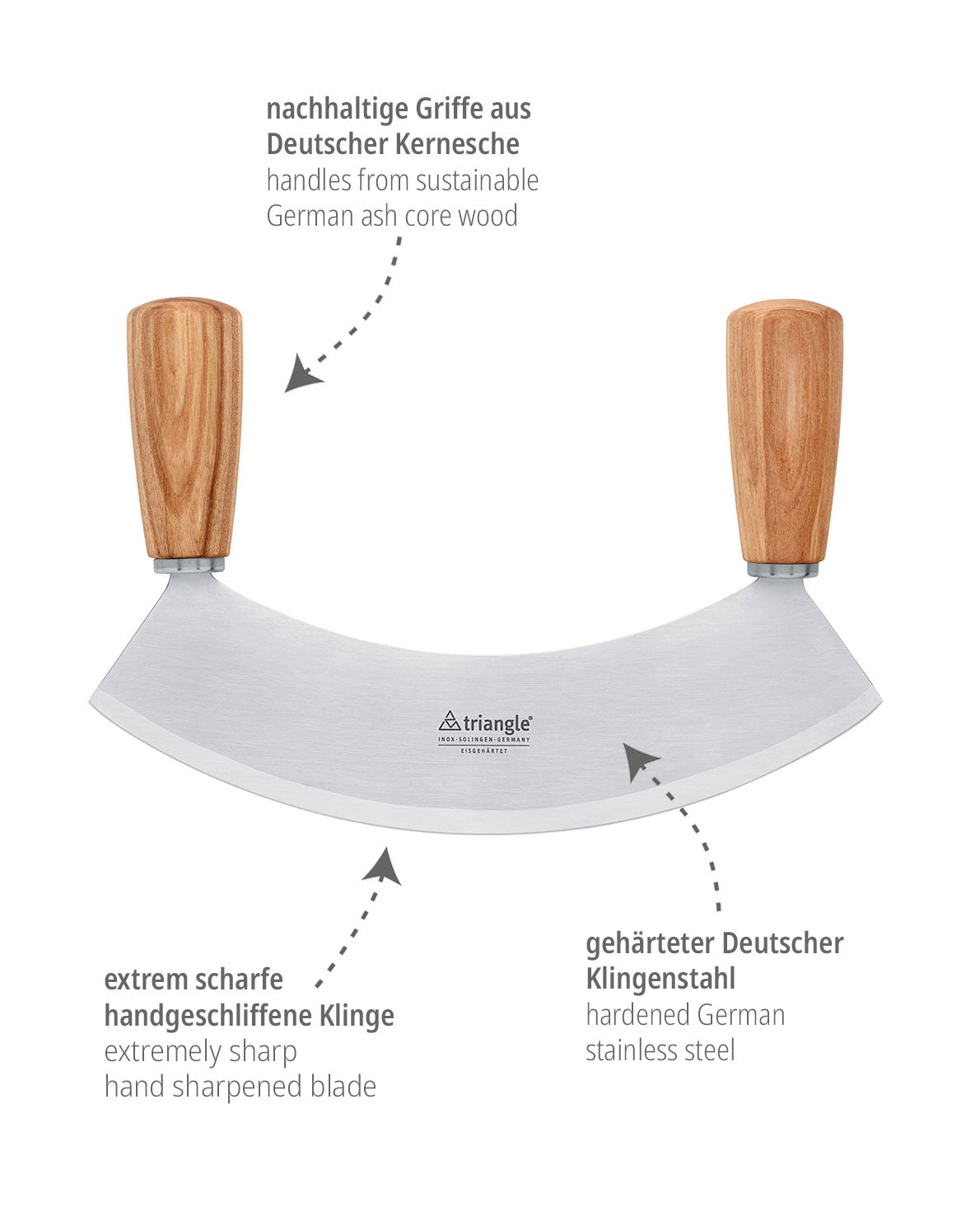 Mincing knife 23cm Ashwood-86 231 23 04_E