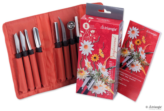 Carving tools set professional, 8 pieces -908180802 - CulinaryKraft