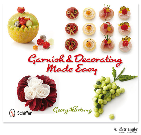 Garnish & Decorating made easy book -SA0056 - CulinaryKraft