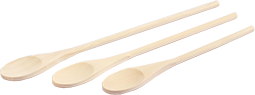 3 Piece wooden spoon set -AW3004 - CulinaryKraft