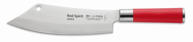 Chef's Knife "AJAX" Red Spirit Anti-slip Knife Sheath Included -81722202 - CulinaryKraft