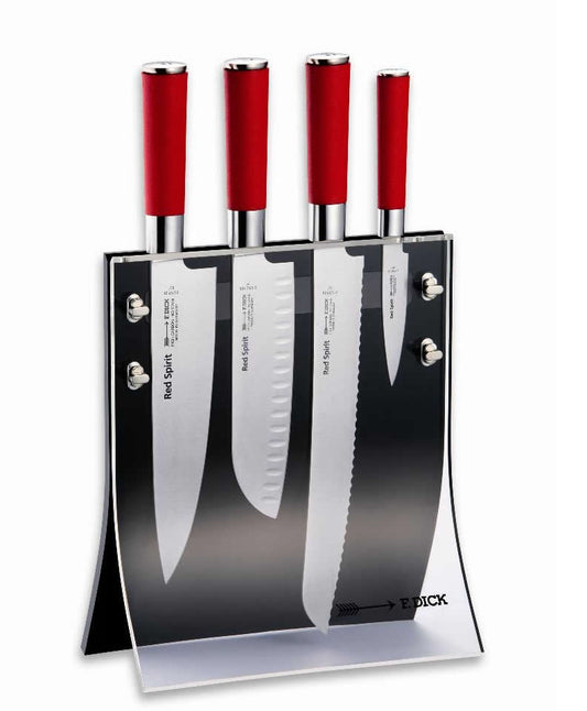 Red Spirit 4 pce knife set- 81772000 - CulinaryKraft