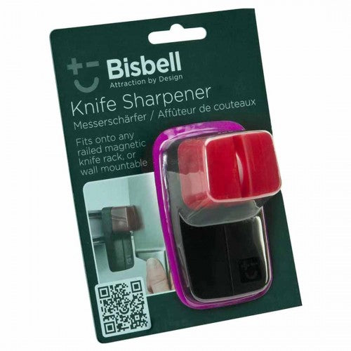 Knife Sharpener Red for magnetic knife rack -BMSH01-R